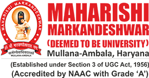 Maharishi Markandeshwar University logo