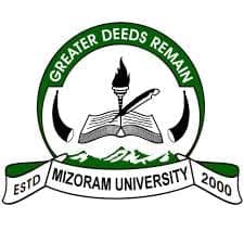 Mizoram University logo